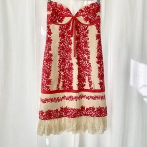 Tracy Reese Vintage Inspired Strapless Dress